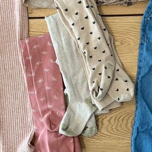 Zara knitted tights